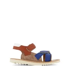 Waff Jimy Sandals Blue/Rust/White