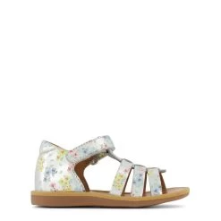 Poppy Strap Sandals Argent