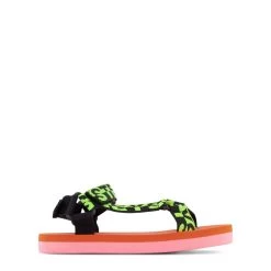 Stella McCartney Kids Branded Sandals Black
