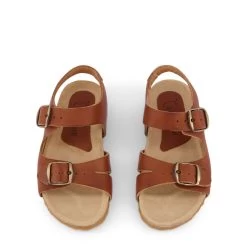 Bisgaard Alfie Slide Sandals Brown -Bisgaard Store 1024x1024 391