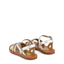 Plagette Lili Sandals Argent/Or/Blue -Bisgaard Store 1024x1024 422