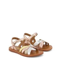 Plagette Oto Sandals Cuivre/Multi Metal -Bisgaard Store 1024x1024 453