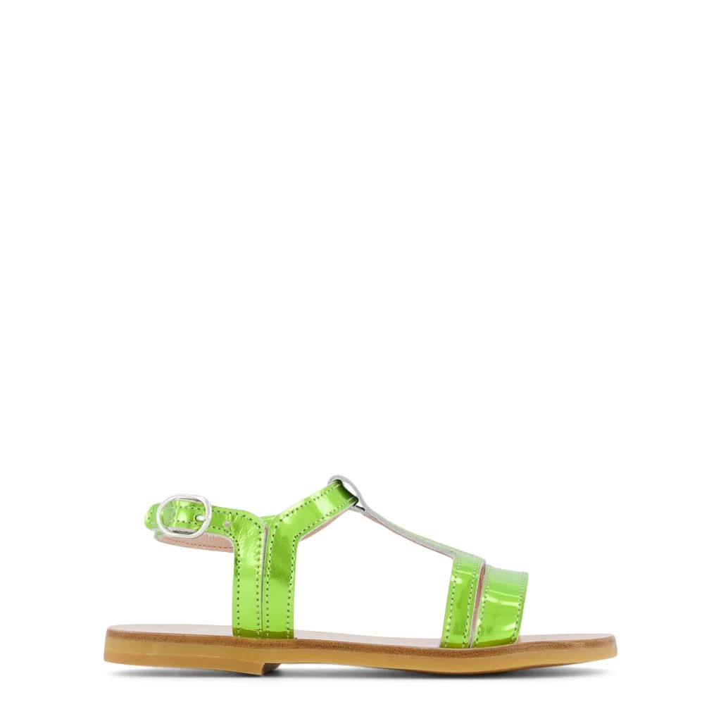 Jacadi Metallic Sandals Green 3 Jacadi Metallic Sandals Green