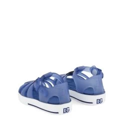 Dolce & Gabbana Logo Sandals Navy -Bisgaard Store 1024x1024 466