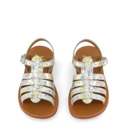 Plagette Strap Sandals Argent -Bisgaard Store 1024x1024 477