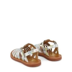 Plagette Strap Sandals Argent -Bisgaard Store 1024x1024 478