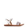 Plagette Buckle Sandals Silver -Bisgaard Store 1024x1024 508