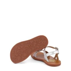 Plagette Buckle Sandals Silver -Bisgaard Store 1024x1024 511