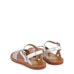 Plagette Buckle Sandals Silver -Bisgaard Store 1024x1024 512