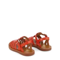 Plagette Strap Sandals Coral -Bisgaard Store 1024x1024 534