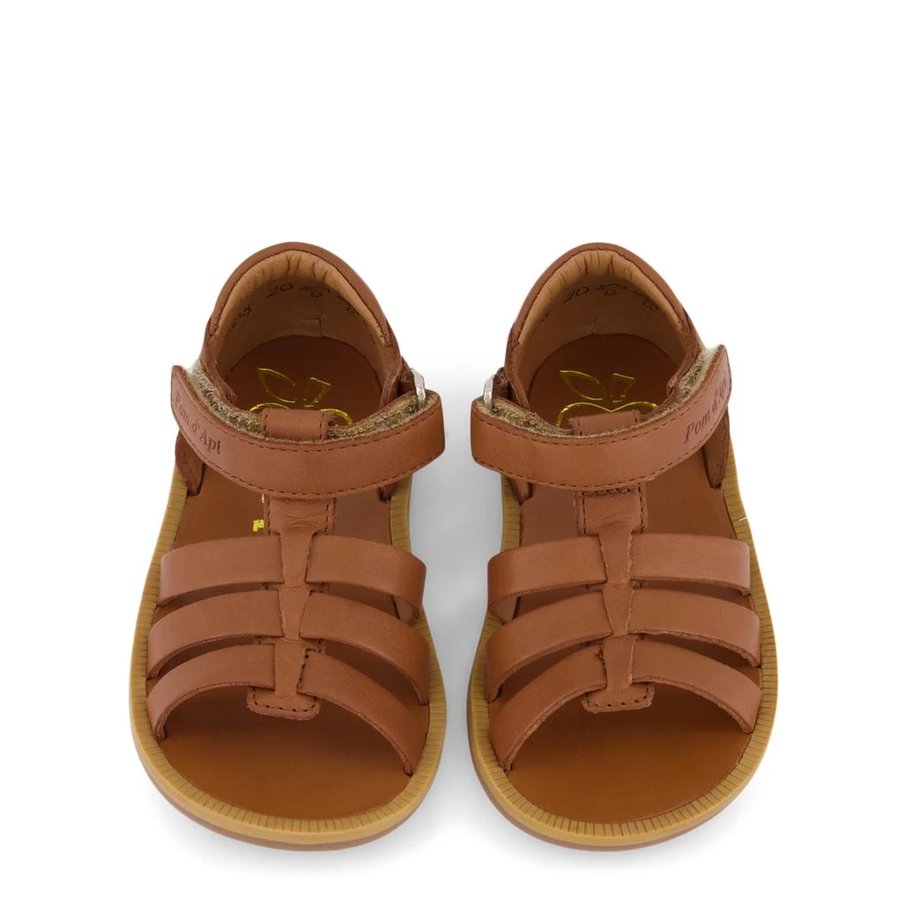 Poppy Strap Sandals Camel 7 Poppy Strap Sandals Camel - Image 5