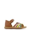 Poppy Lux Sandals Camel/Jade/Jaune -Bisgaard Store 1024x1024 548