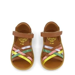 Poppy Lux Sandals Camel/Jade/Jaune -Bisgaard Store 1024x1024 550