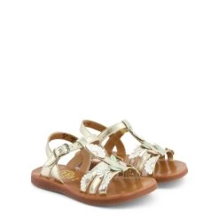 Plagette Daisy Sandal Gold -Bisgaard Store 1024x1024 574