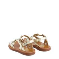 Plagette Daisy Sandal Gold -Bisgaard Store 1024x1024 576