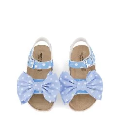 Monnalisa Bow Sandals Blue -Bisgaard Store 1024x1024 603