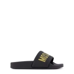 Logo Slide Sandals Black