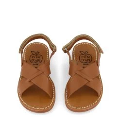 Plage Stitch Cross Sandals Camel -Bisgaard Store 1024x1024 652