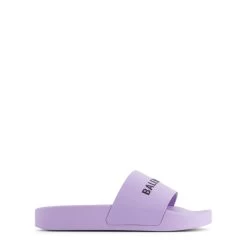 Balenciaga Branded Sandals Purple