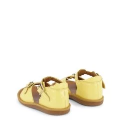 Poppy Buckle Sandals Lemon -Bisgaard Store 1024x1024 699