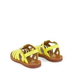 Plagette Strap Sandals Yellow -Bisgaard Store 1024x1024 7