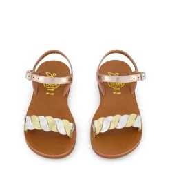 Plagette Twist Sandals Gold -Bisgaard Store 1024x1024 703