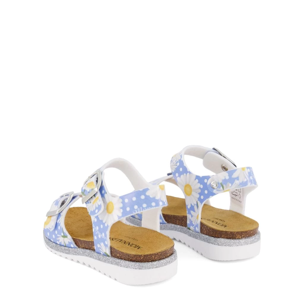 Monnalisa Daisy Sandals Blue 6 Monnalisa Daisy Sandals Blue - Image 4