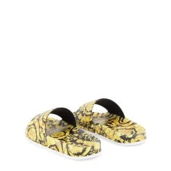 Versace Heritage Print Slide Sandals Gold -Bisgaard Store 1024x1024 725