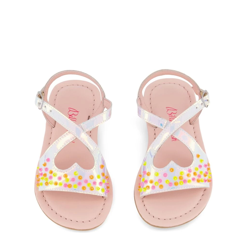 Billieblush Hearts Sandals Blue 5 Billieblush Hearts Sandals Blue - Image 3