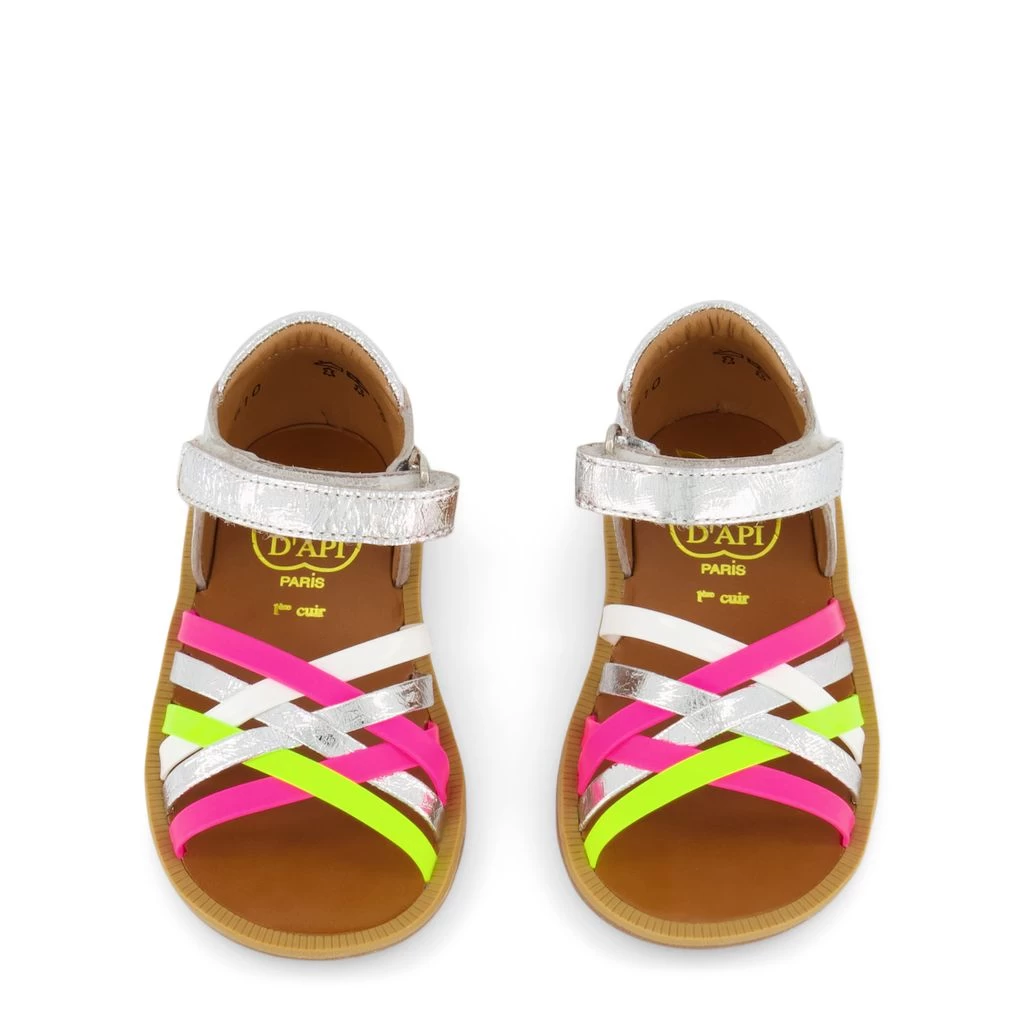 Poppy Lux Sandals Argent/Fluo 4 Poppy Lux Sandals Argent/Fluo - Image 2