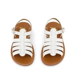 Plagette Strap Sandals White -Bisgaard Store 1024x1024 819