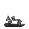 Logo Sandals Black