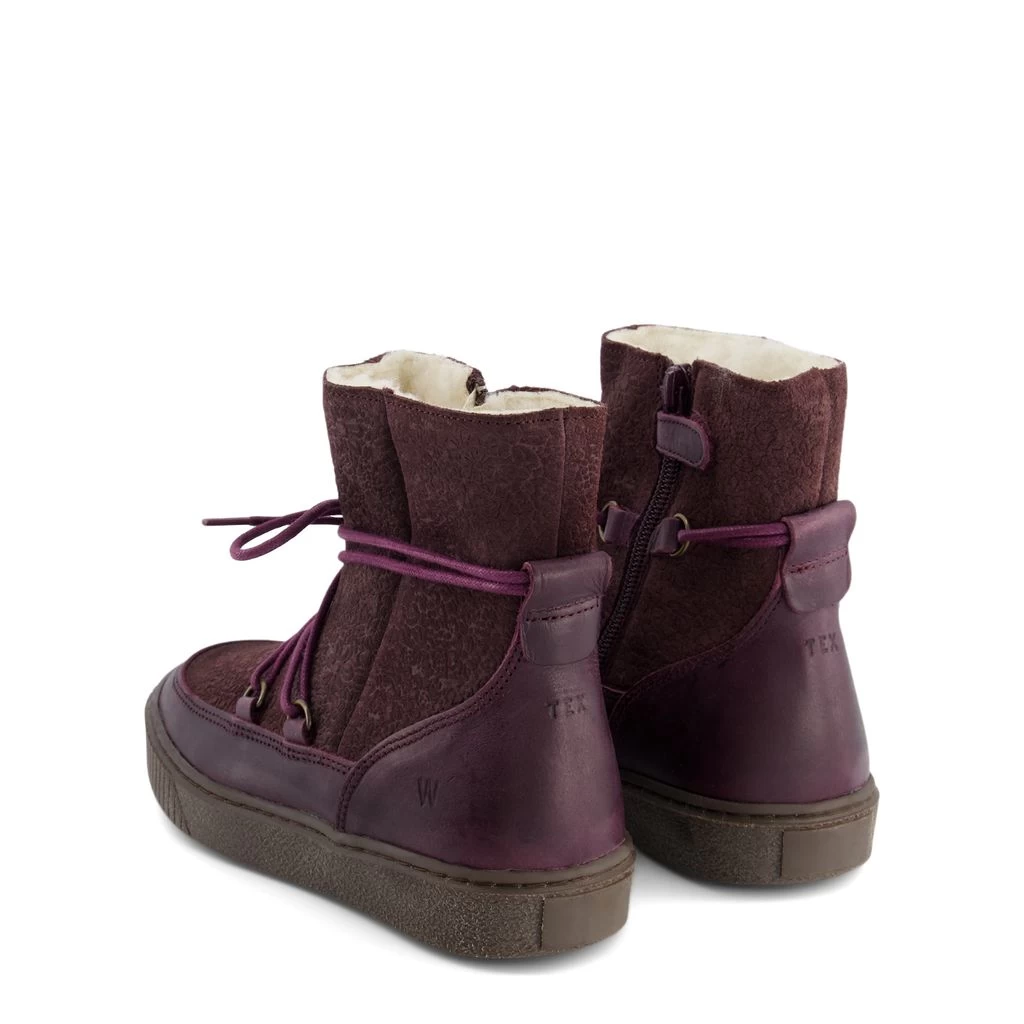 Wheat Kaya Boots Eggplant 6 Wheat Kaya Boots Eggplant - Image 4