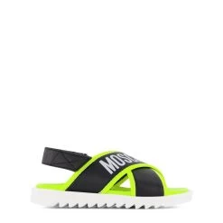 Logo Sandals Black