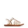 Plagette Strap Sandals Cuivre