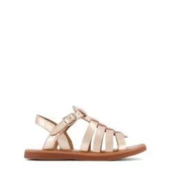 Plagette Strap Sandals Cuivre