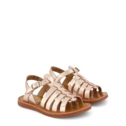 Plagette Strap Sandals Cuivre -Bisgaard Store 1024x1024 97