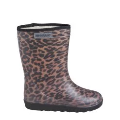 Thermo Lined Printed Rain Boots Leopard
